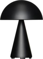 Hübsch Lampă de masă Mush fără fir, 20 cm, neagră (962045)