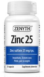 Zenyth Pharmaceuticals Zinc 25 sulfat de zinc, 25 mg, 30 capsule, Zenyth