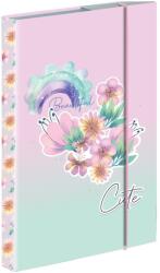 KARTON P+P A5 Flowers füzettartó box (6-52025)