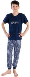 Bettymode Fiú pizsama Bettymode SPORT SÖTÉTKÉK rövid ujjú póló, 170 (PYZCH2518---170)