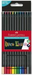 Faber-Castell Black Edition színes ceruza készlet, 12 szín (00861164120)