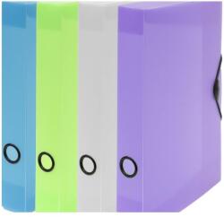 KARTON P+P PP doboz gumival A4 maxi 45 Opaline Frosty átlátszó (2-499)