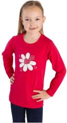 Bettymode Lány póló Bettymode VIRÁG AMARANT hosszú ujjú, 140 (HAL2506---140)