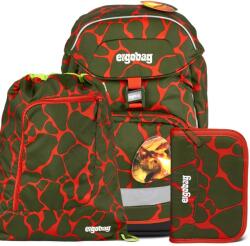 ergobag Iskolatáska szett Ergobag prime Fluo sárkány hátizsák+tolltartó+füzetbox, szállítás ingyén (90285_2)