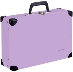 Oxybag Laminált bőrönd szögletes láncos PASTELINI lila (6-033)