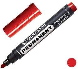 Centropen 8510 permanent jelölő, piros (0310345)