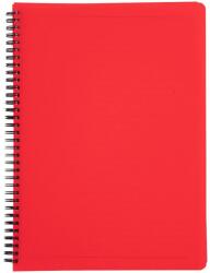 Oxybag Twin wire blok A5 PP Klasszikus piros (8-855)