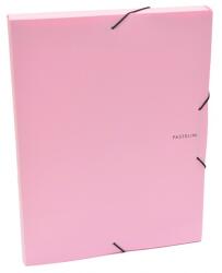 KARTON P+P Gumis archív doboz A4 PASTELINI rószaszín (B2-576)