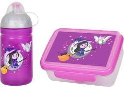 R&B Mědílek Egészéges kulacs és uzonna doboz Boszorkány (P05302)