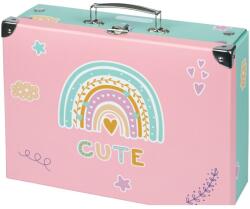 Baagl Baagl Szivárnány bőrönd (A-34196)