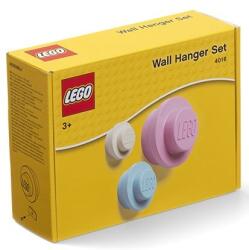 Lego fali fogas, 3 db - fehér, világoskék, rózsaszín (E40161736)