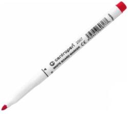 Centropen 2507 fehér tábla jelölő vékony piros (0309137)