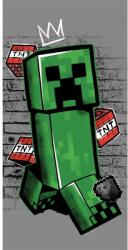 Faro Minecraft Metro Art Creeper strand törölköző (53032053)