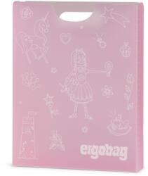 Ergobag A4 Ergobag Ergobag Princess Pink füzetbox, átlátszó (00366-40019-10)