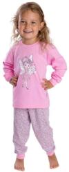 Bettymode Kislány pizsama Bettymode MAGIC FAIRY PINK hosszú ujjú, 98 (PYZD2517---98)