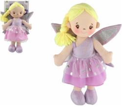 Teddies Tündérbaba Lilácska, rongy/szövet, 40 cm (00800297)