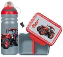 R&B Mědílek Egészéges kulacs és uzonna doboz Zetor (P07406)