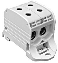 Schrack Technik Alu-réz vezetékösszekötő kapocs, dupla, szürke, 50mm2 (IKA21316)