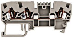 Schrack Technik Többszörös rugós kapocs, 2, 5mm2, YBK 2, 5 E, 1/2, szürke (IK690013)