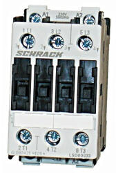 Schrack Technik Mágneskapcsoló, 4kW, 3p. , 230VAC, 9A AC3, 40A AC1, S0 (klt erejéig) (LSD00933)