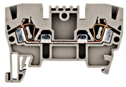 Schrack Technik Rugós kapocs YBK 2, 5mm2, szürke (IK610002)