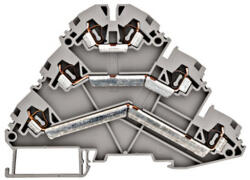 Schrack Technik Háromemeletes sorkapocs, rugós, YBK2, 5-3F, 2, 5mm2, L/L/L (IK690001)