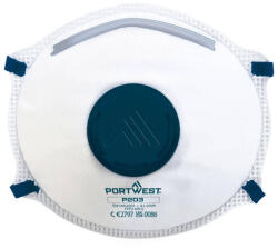  P203WHR Portwest FFP2 szelepes Dolomit légzésvédő maszk (10 db) (P203WHR)