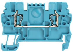 Weidmüller ZDU 1.5 BL átvezető sorkapocs, rugós, 1, 5mm2, kék (1775490000)