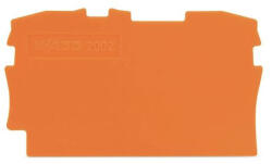 Wago Vég- és válaszlap; 0, 8 mm vastag; narancssárga 2, 5mm2 (2002-1292)