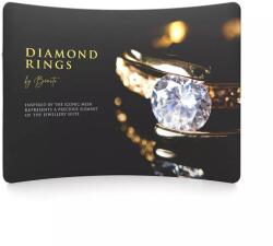 ProfiReklám ZIPPER Ívelt Fal 300x230 cm