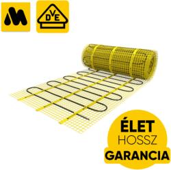  MAGNUM Mat elektromos fűtőszőnyeg 1 m2 = 150 W elektromos padlófűtés - 10 m2 - 1500 Watt (320808101500)