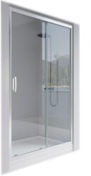 Vela Banyo KAYRA zuhany tolóajtó - 6 mm víztiszta vízlepergető üveggel - 140 x 190 cm (84140111) - aquamixwebaruhaz
