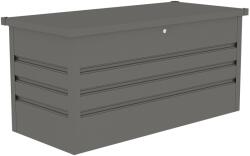  Kerti doboz G21 Denver 400 L, fémszürke - 63900851 (63900851)