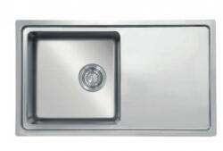 Kevmil MF 780.500 Exkluzív design extra mély egymedencés rozsdamentes mosogató 78 x 50 x 20 cm (MF 780.500)