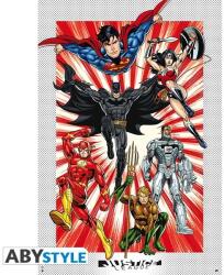 Abysse Corp DC Comics "Justice League" 91, 5x61 cm poszter (ABYDCO477) - officedepot