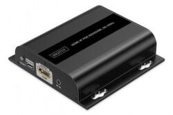 Assmann Assmann-DIGITUS HDMI IP PoE vevőegység, 4K/60Hz - DS-55354 (DS-55354)