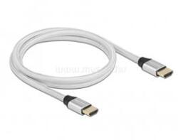 Delock 85366 1m Ultra nagy sebességű HDMI 48Gbps 8K 60Hz ezüst kábel (DL85366) (DL85366)