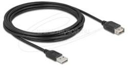 Delock USB 2.0 hosszabbítókábel EASY USB Type-A apa - EASY USB Type-A anya 3 m (DL81514) (DL81514)