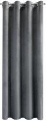 Eurofirany Rosa bársony sötétítő függöny Grafit 140x250 cm (HS371123)