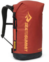Sea to Summit Big River Dry Backpack 30L vízhatlan zsák sárga/piros