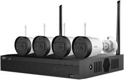 Dahua IP wifi csőkamera szett - NVR1104/F22FE kit (4x 2MP-2, 8mm, H265, mikr. , FullColor + IR30m; 1x NVR 4csat, 1TB HDD) (KIT/NVR1104HS-W-S2/4-F22FE) - scom