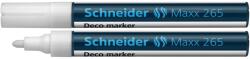 Schneider Deco Schneider 265 Marker kréta, 1-3 mm, Fehér