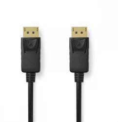 Nedis DisplayPort 1.4 Összekötő Fekete 3m CCGL37014BK30 (CCGL37014BK30)