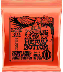 Ernie Ball 2615 Skinny Top Heavy Bottom 10-62 7 húros el. gitárhúr készlet