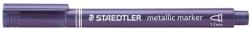 STAEDTLER Dekormarker, 1-2 mm, kúpos, STAEDTLER "8323", metál lila (corTS8323623)