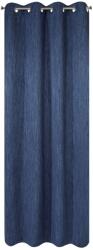 Eurofirany Rossie sötétítő függöny melange szövetből Sötétkék 135x250 cm (HS366070)