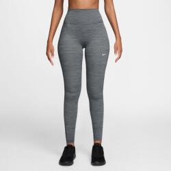 Nike Női magas derekú kompressziós leggings Nike ONE SEAMLESS FRONT W szürke HJ9195-086 - XXL