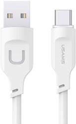 USAMS SJ568USB02 USB-C -USB-A gyorstöltő kábel 120cm, 6A (SJ568USB02) (SJ568USB02)