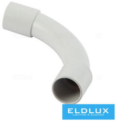 GEWISS Védőcső könyök MÜII 90° 16mm-átmérő összedugható kezeletlen műanyag szürke RK (595673522)