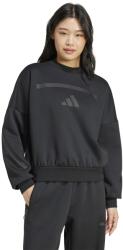 adidas Sportswear adidas Sportswear, Z. N. E. ejtett ujjú logós pulóver, Fekete, L (JE7855-L)